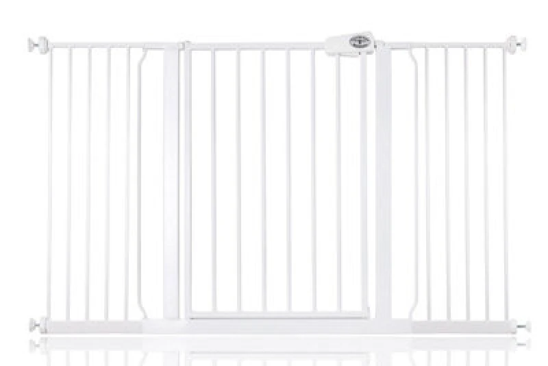 Image of Bettacare Easy Fit Gate, 139.8Cm - 147.8Cm, White, Pressure Fit Stair Gate, Baby Gate For Doors Hallways And Spaces