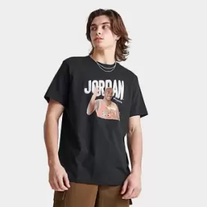 Image of Mens Jordan Flight MVP Cereal Graphic T-Shirt