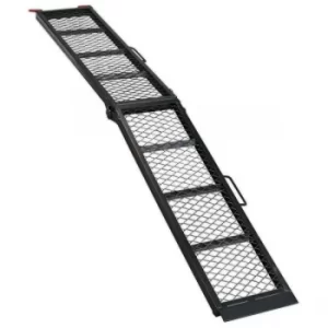 Image of Sealey MR360 Steel Mesh Folding Loading Ramp 360kg Capacity