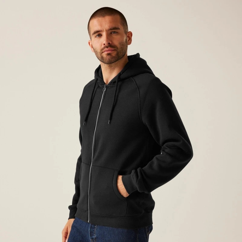 Image of Regatta Mens Pro FZ Hoodie Black male XS