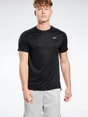 Image of Reebok Workout Ready Tech T-Shirt, Black, Size L, Men