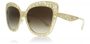 Image of Dolce & Gabbana DG2164 Sunglasses Gold 02 / 13 56mm