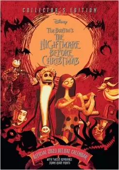 Image of The Nightmare Before Christmas 2023 A3 Deluxe Calendar
