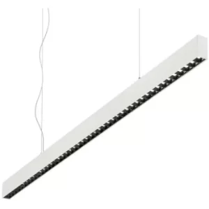 Image of Ideal Lux LED Decorative Linear Straight Bar Pendant White, 3000K