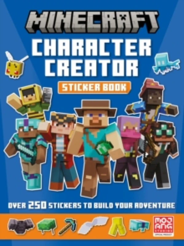 Image of Minecraft Character Creator Sticker Book Paperback / softback