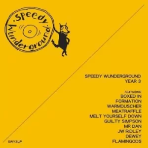 Image of Speedy Wunderground Year 3 by Various Artists Vinyl Album