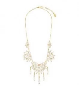 Image of Accessorize Statement Bridal Necklace - Crystal