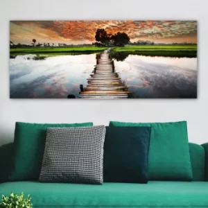 Image of YTY79182637_50120 Multicolor Decorative Canvas Painting