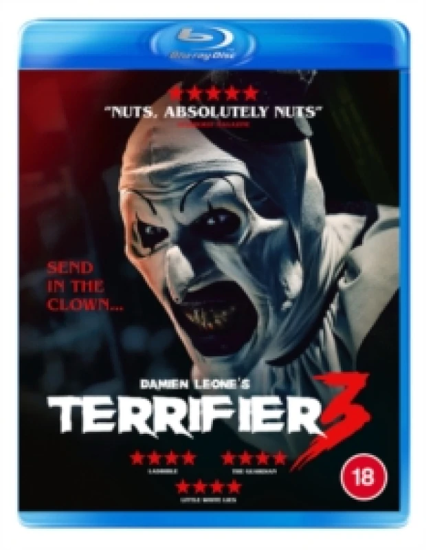 Image of Terrifier 3 Bluray 5061049330218
