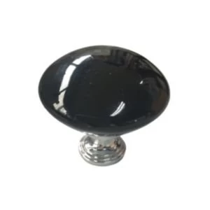 Image of BQ Gloss Chrome effect Classic Knob Furniture knob D45 mm