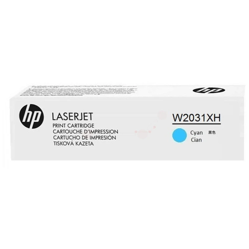 Image of HP W2031XH/415X Toner cartridge cyan Contract. 6K pages ISO/IEC 19798