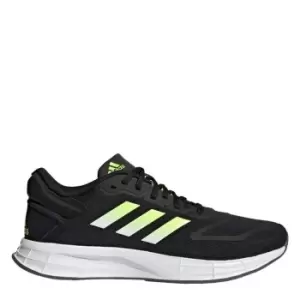 Image of adidas Duramo 10 Shoes Mens - Core Black / Solar Yellow / So
