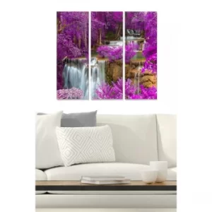 Image of MDF223996000 Multicolor Decorative MDF Painting (3 Pieces)