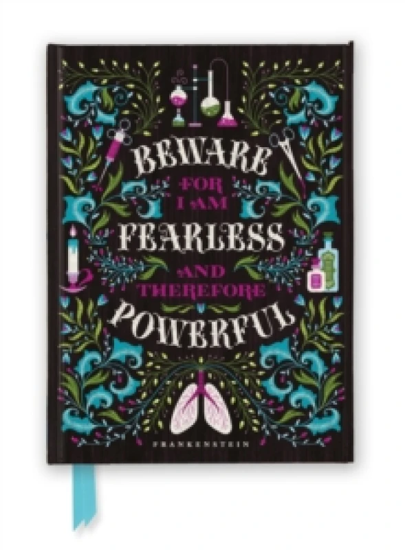 Image of Jenny Zemanek: Frankenstein (Foiled Journal) Notebook / blank book