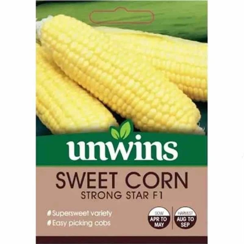 Image of Unwins Sweetcorn Strong Star F1
