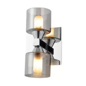 Image of Taurus 2 Light Bathroom Wall Light