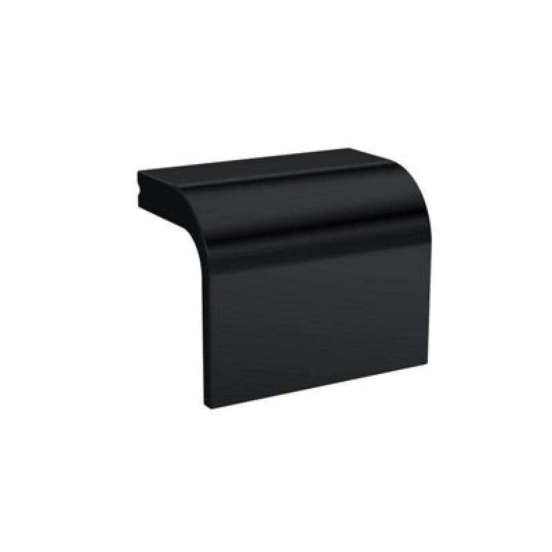 Image of Balterley Square Drop Handle 40mm 32mm Centres Matt Black Black