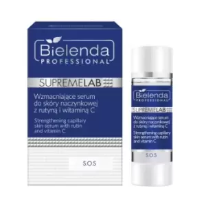 Image of Bielenda SUPREMELAB S.O.S. Strengthening Capillary Skin Serum With Rutin And Vitamin C 15 ml