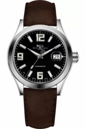 Image of Mens Ball Engineer II Pioneer Chronometer Automatic Watch NM2026C-L4CAJ-BK