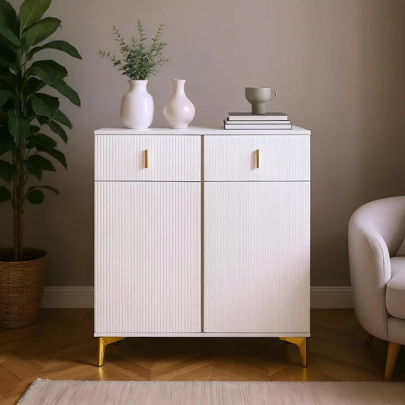 Image of Urban Meuble Modern Cabinet Black Storage Design White unisex one size