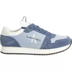 Image of Calvin Klein Jeans Runner Sock Laceup Ny-Lth - Blue