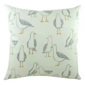 Image of Marine Segaulls Cushion Natural