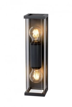Image of Wall Lamp 2 x E27, IP54, Graphite
