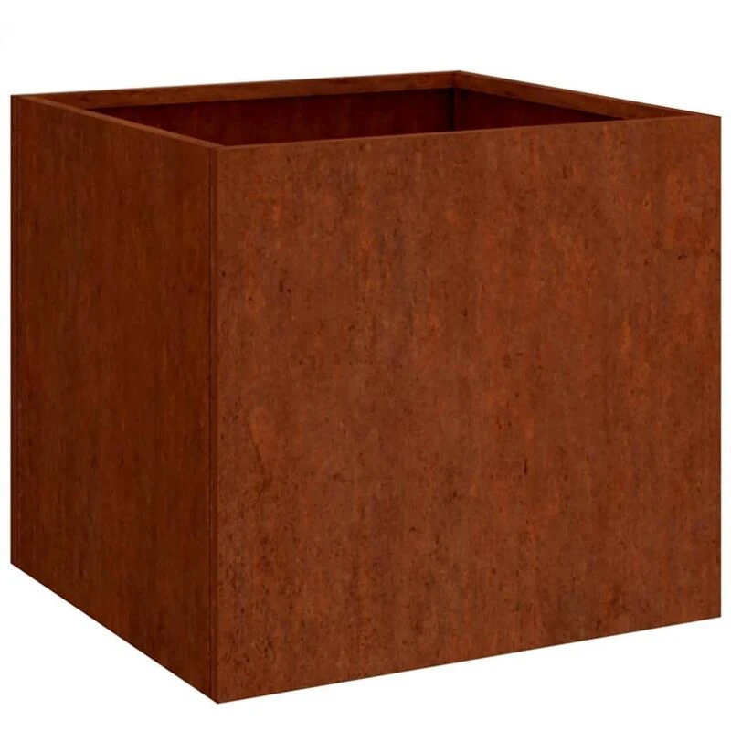 Image of VIDAXL Planter 49x47x46cm Corten Steel Vidaxl 8720287145523