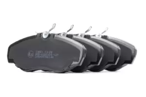 Image of TOMEX brakes Brake pad set OPEL,RENAULT,NISSAN TX 13-08 4106000Q1F,4106000QAE,7701054771 1605198,1605215,4414021,4414519,9199257,93173641,93192063