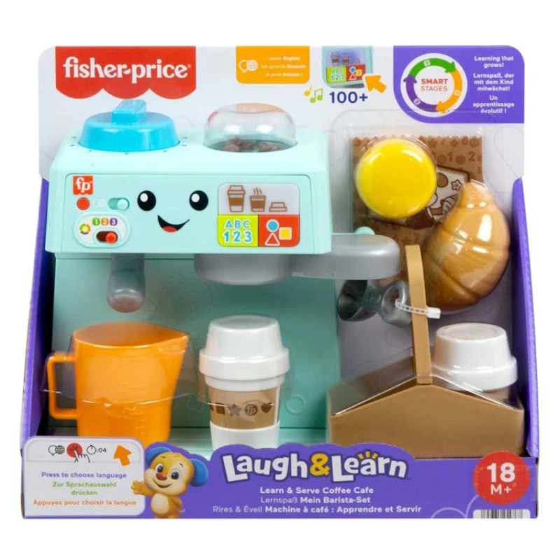 Image of Fisher-Price Fisher-Price Laugh & Learn Learn & Serve Coffee Cafe