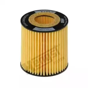Image of Oil Filter Insert With Gasket Kit E46H D126 by Hella Hengst