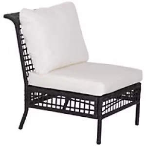 Image of Outsunny Rattan Single-Seat Sofa 860-008 Black, Beige