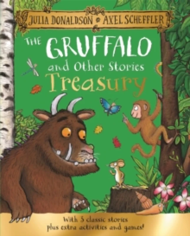 Image of The Gruffalo and Other Stories Treasury : 3 classic stories plus extra activities and games! Hardback