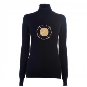 Image of Kingsland Roll Neck Jumper Ladies - Navy