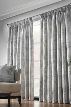 Image of Fiji Lined Taped Pencil Pleat Curtains