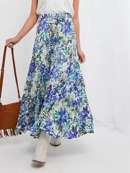 Image of Joe Browns A Touch Of Animal Skirt Multi, Size 8, Women