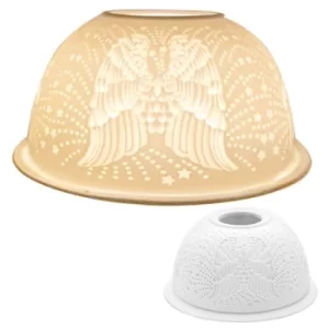 Image of Desire White Dome Tealight Angel
