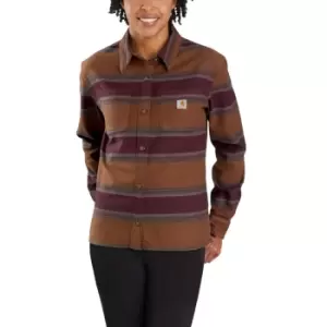 Image of Carhartt Womens Rugged Flex Flannel Loose Fit Shirt M - Bust 36-37' (91-94cm)