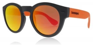 Image of Havaianas Trancoso M Sunglasses Black Orange QTB/UZ 49mm