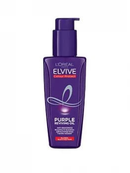 Image of LOreal Paris Elvive Colour Protect Purple Hair Oil 200ml