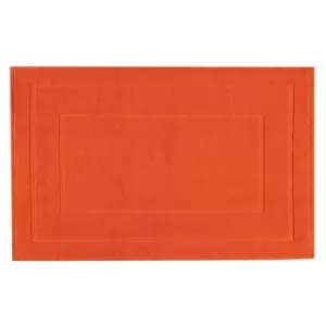 Image of Linea Egyptian Bath Mat - Orange