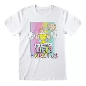 Image of Hercules Unisex Adult Lift T-Shirt (M) (White)