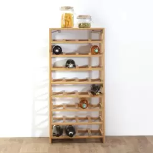 Image of Bamboo Modular Wine Rack Natural