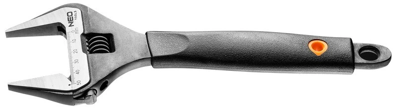 Image of NEO TOOLS 03-016 Adjustable Spanner Chrome Vanadium Steel, Length: 250mm Chrome Vanadium Steel Adjustable Spanner (4692)