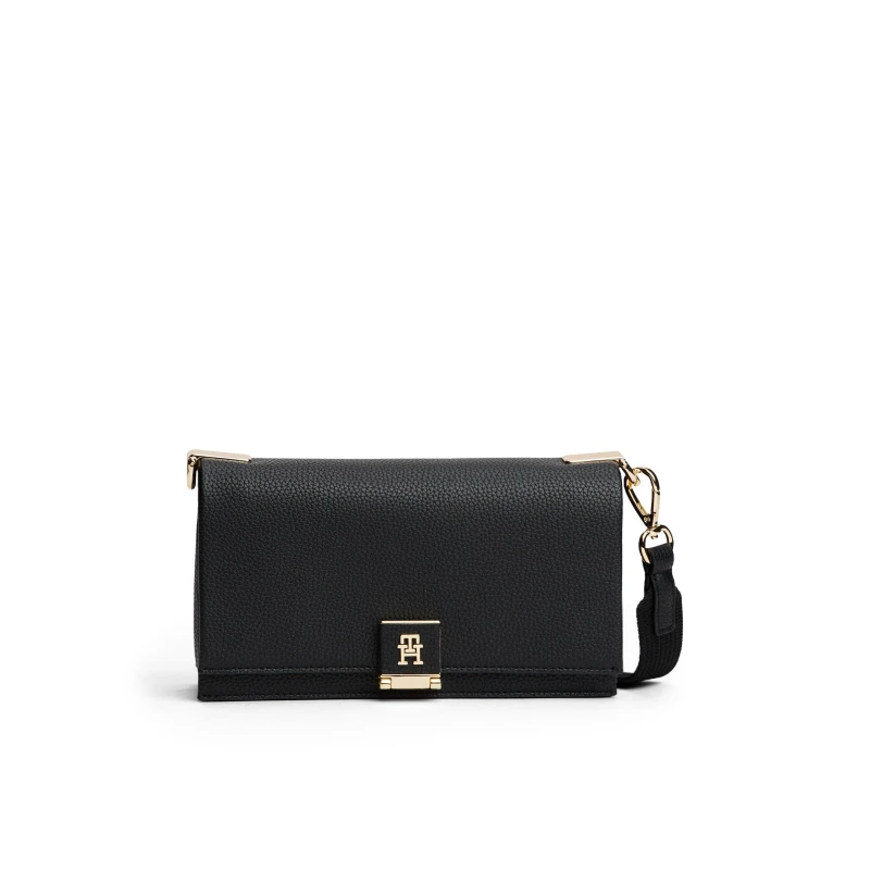 Image of Tommy Hilfiger Womens Her Mini Cross Body Bag Black female One Size