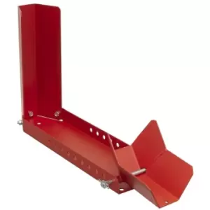 Image of WCR02 Motorcycle Roll-in Wheel Clamp - Bolt Down - Sealey