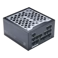 Image of Phanteks Revolt 1200W ATX 3.0 PCIe 5.0 Modular 80 Plus Platinum Cable Free Power Supply - Black