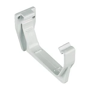 Image of FloPlast RKS1W Square Line Gutter Fascia Bracket - White
