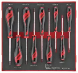 Image of Teng Tools TED909TXN 9 Piece EVA TX Screwdriver Set