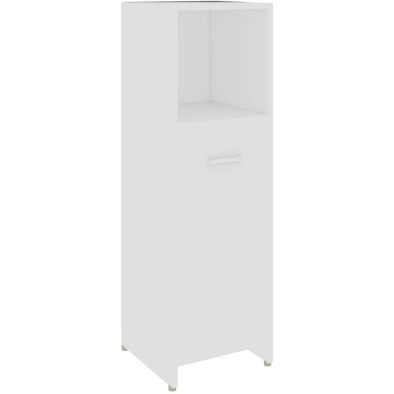 Image of VIDAXL Bathroom Cabinet White 30x30x95cm Engineered Wood Vidaxl 8720286015629